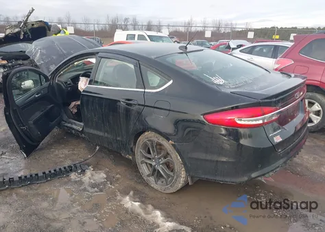 2018 Ford Fusion Se from USA, damaged, VIN 3FA6P0HD6JR195378